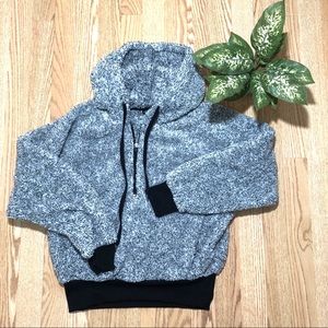 Athletic Collection Faux fur Hoodie